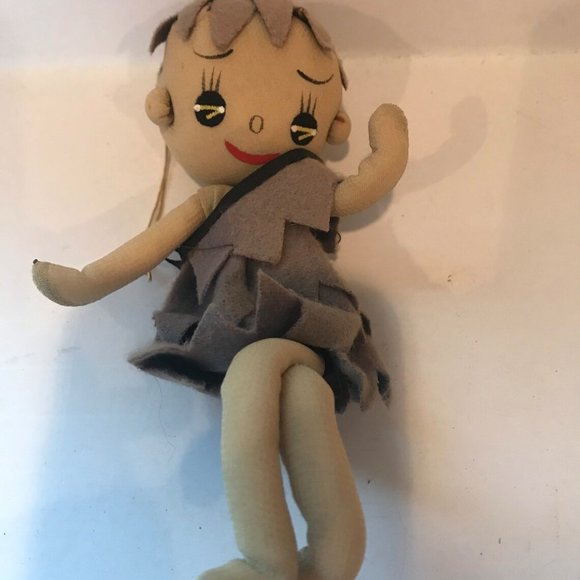 Vintage 1950's Green Pixie Doll Hand Painted Face - Picture 1 of 8